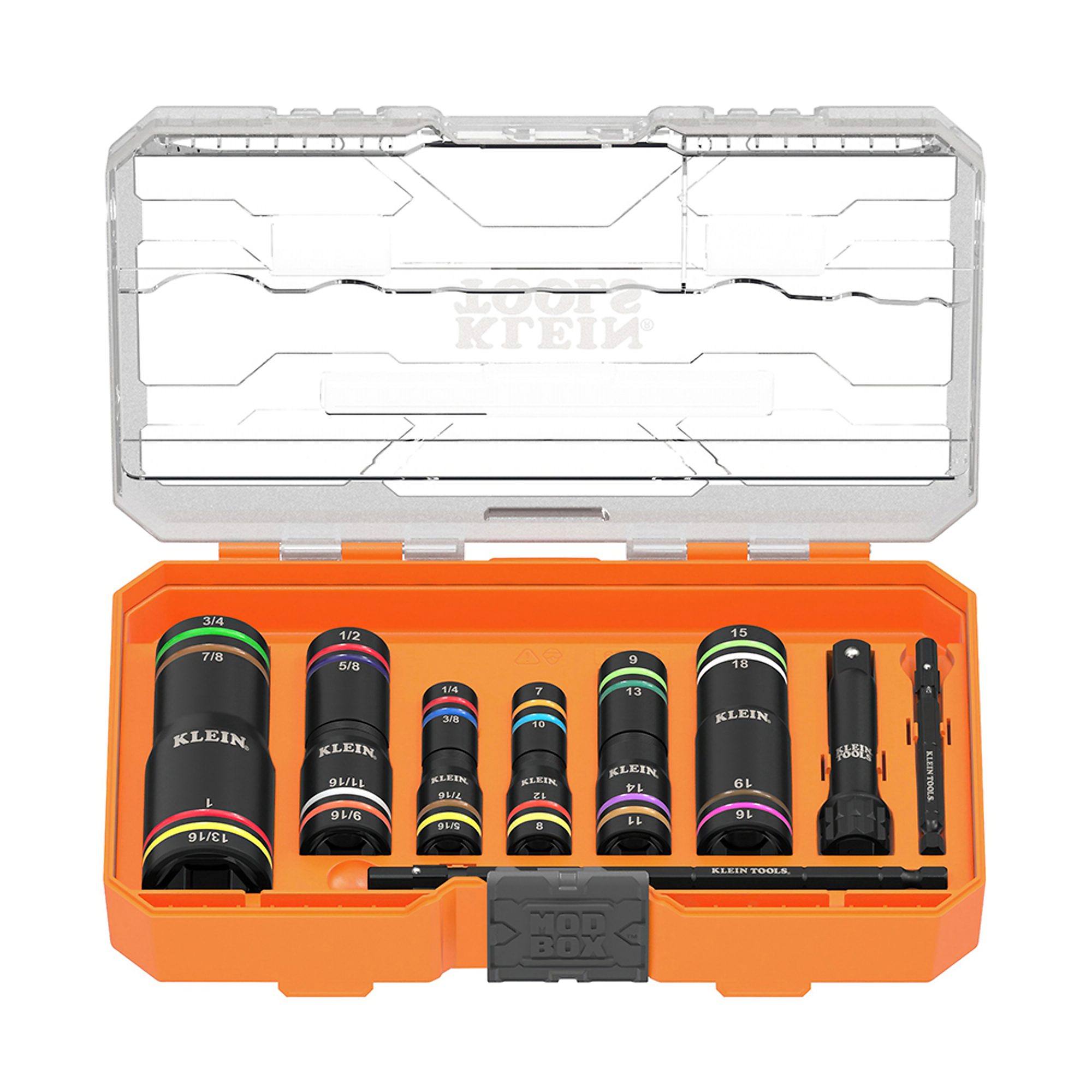 KNECT™ Quad-24 Heavy-Duty Impact Flip Sockets, SAE, Model# 656QS